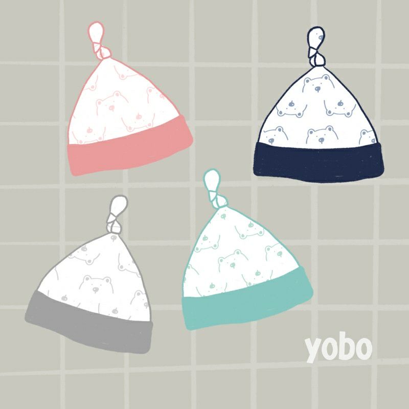 YOBO Baby Beanie / Yobo Topi bayi