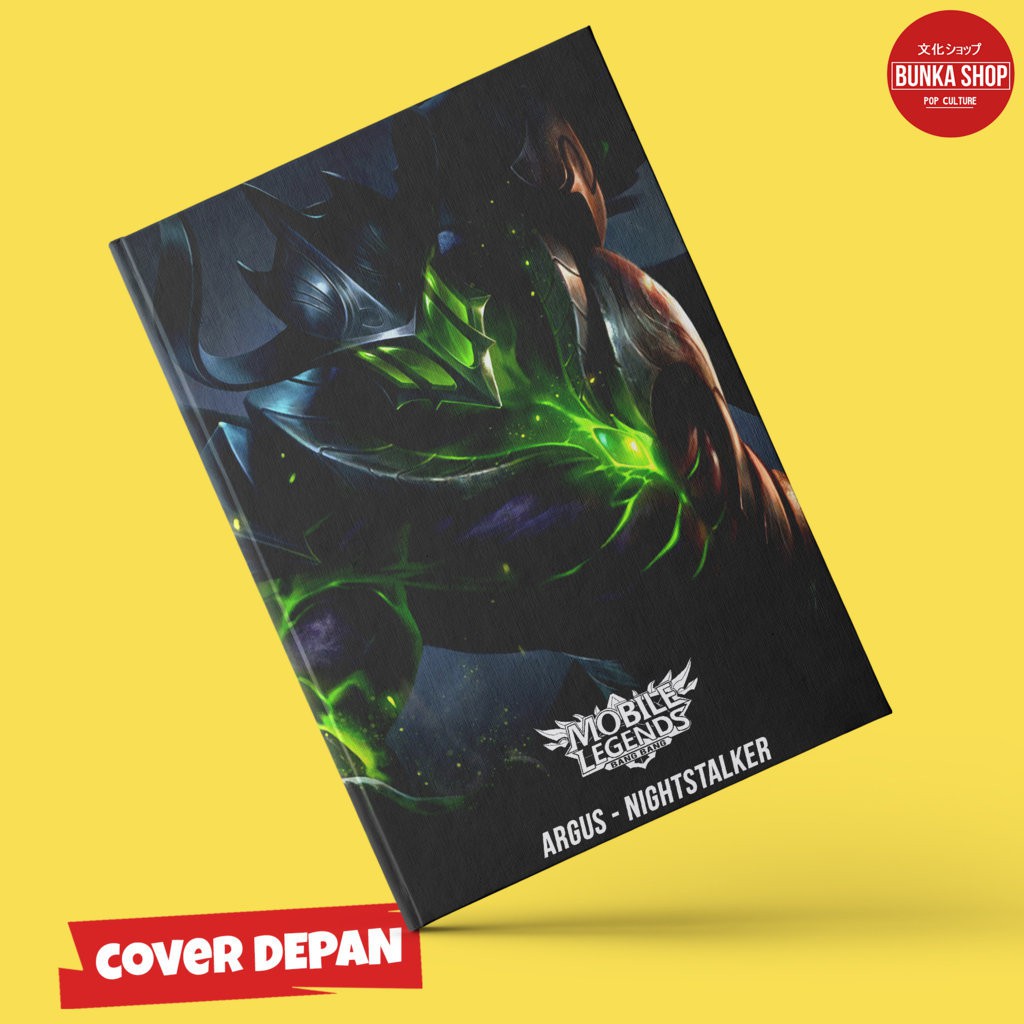 

Note Book Game Mobile Legends Argus Nightstalker Hardcover A5 Buku Catatan Buku Tulis Murah Jurnal Agenda Planner