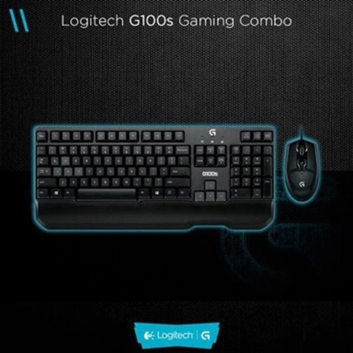 keyboard + mouse gaming combo logitech g100s