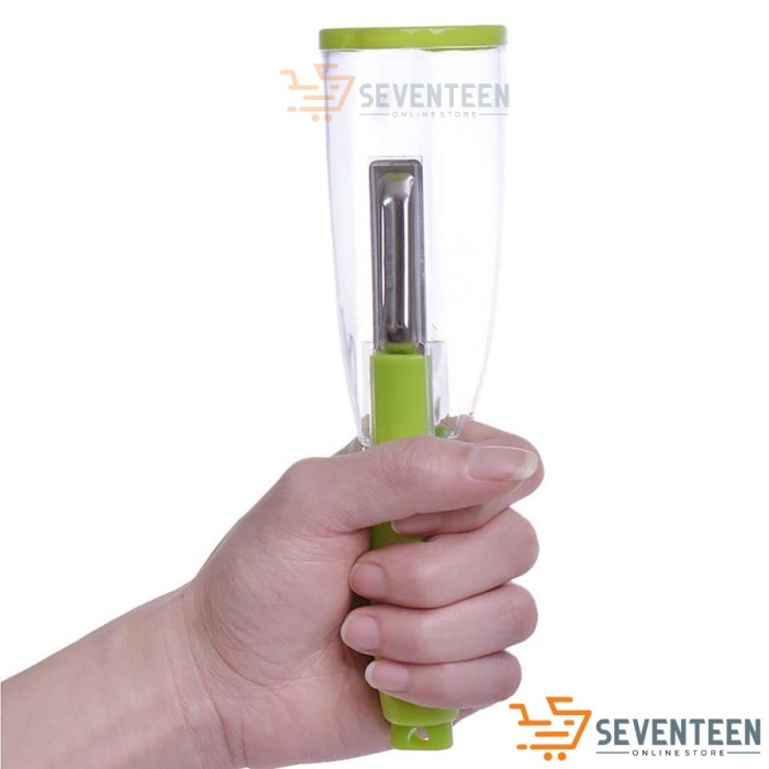 PISAU PENGUPAS KULIT BUAH TABUNG / PISAU KUPAS BUAH STAINLESS PEELER