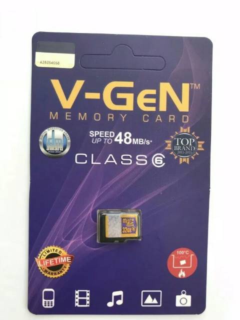 V-Gen Memory Micro SD Card 32gb Pack NA