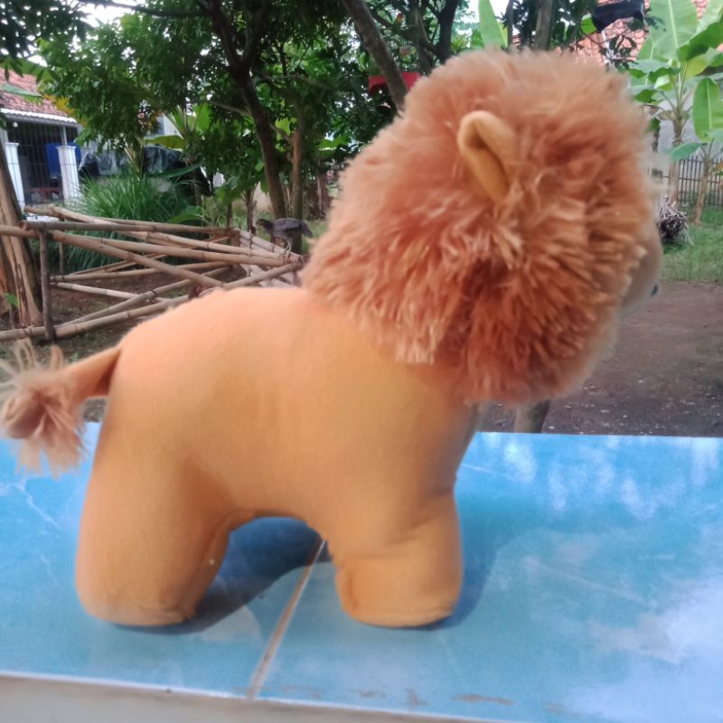 Boneka singa ukuran 25cm size s