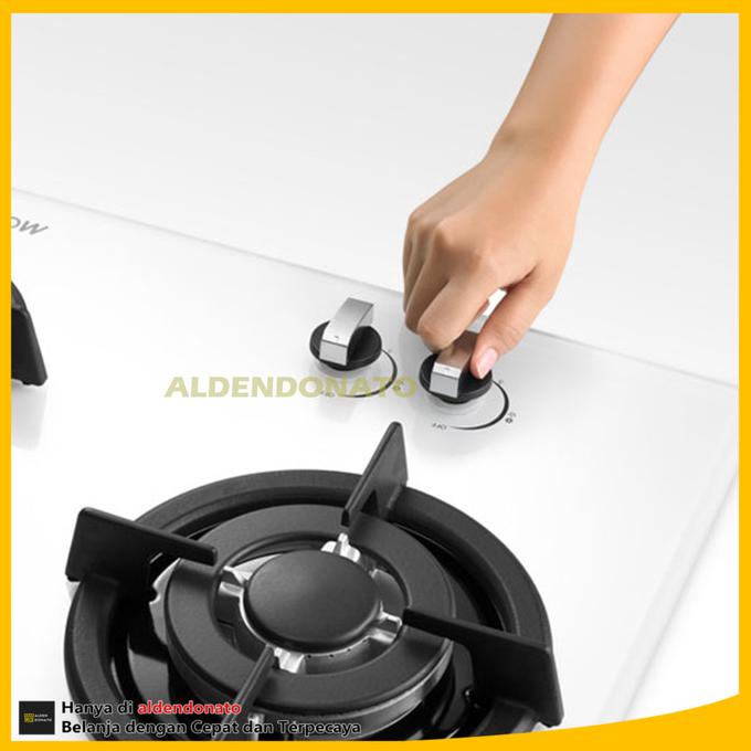 Modena Gas Hob Kompor Gas Tanam 2 Tungku Bh-1725-W Gojek Rereeegrosirr