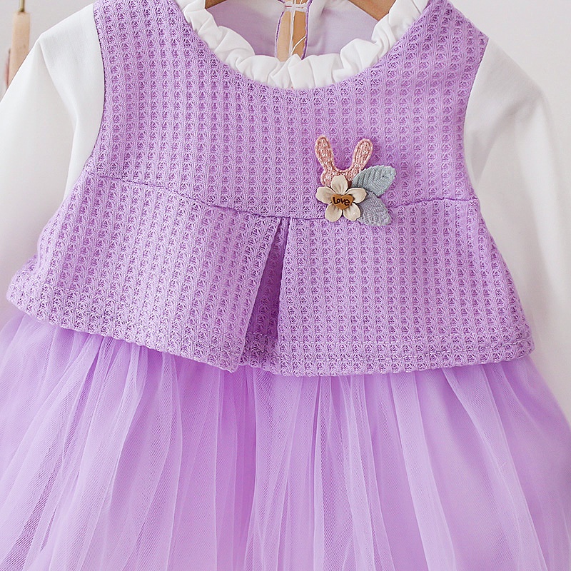 Bayi - 2 TAHUN | Hwa sa Dress  - Dres Anak Perempuan Kualitas Import Korean Style Baby Gaya Korea ZR Vedia