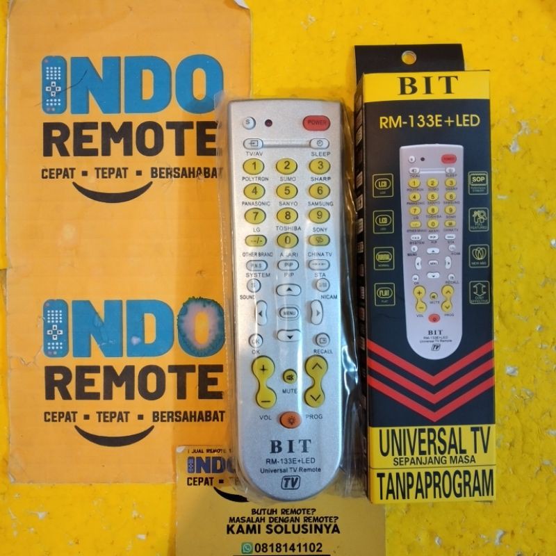 REMOTE TV MULTI UNIVERSAL BIT