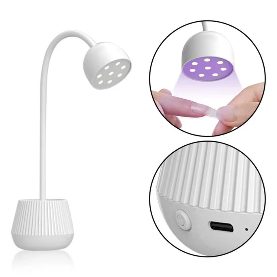 Lotus Lamp Uv Led 24 Watt Wireless / Bentuk Lampu Pengering Kutek Polygel Nail Extension / Pengering Kutek Gel