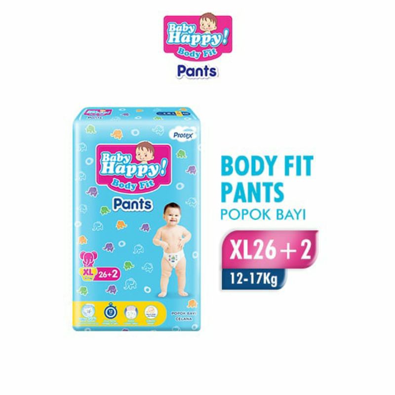 BABY HAPPY BODY FIT PANTS S40/M34/L30/XL26/XXL24