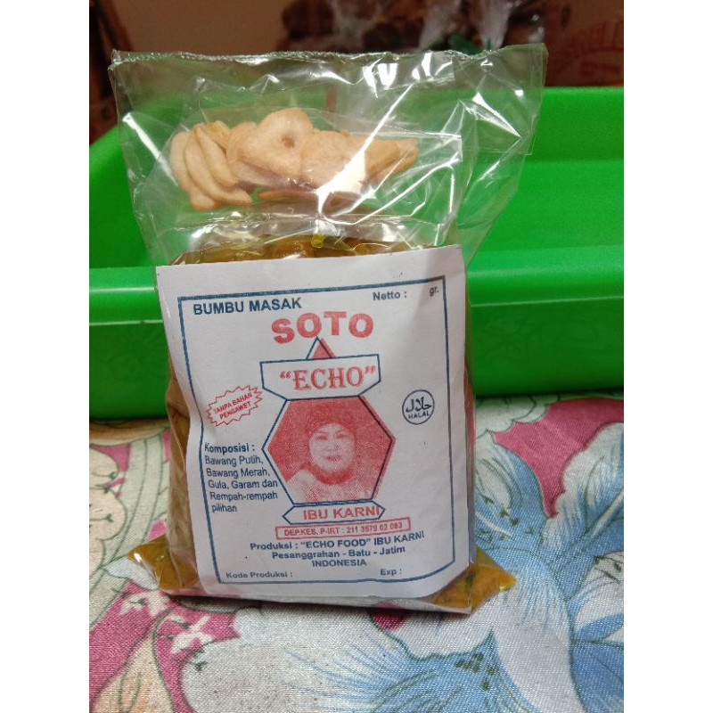 

bumbu masak soto echo 250gr