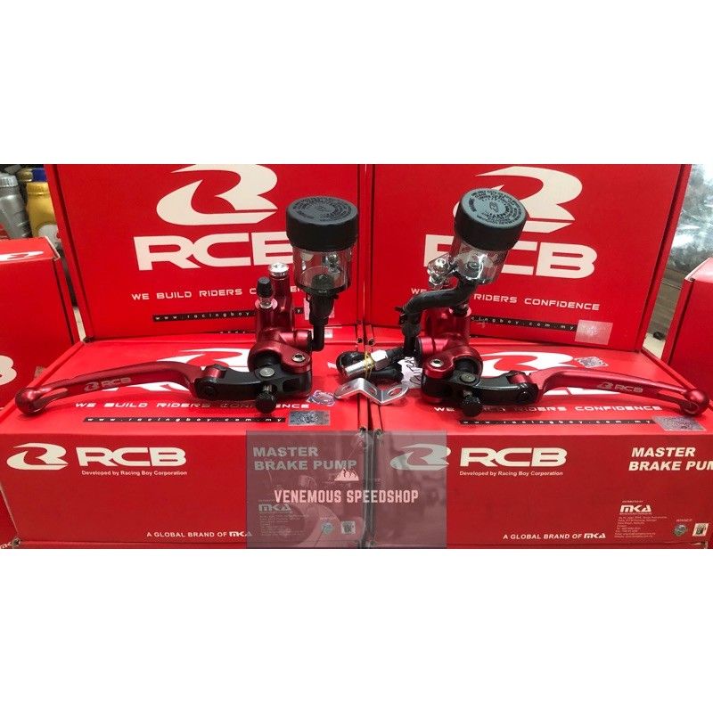 Master Rem RCB Radial Tipe S1 Kiri Dan Kanan Nmax Pcx ADV Xmax Racing boy paketan kiri dan kanan set