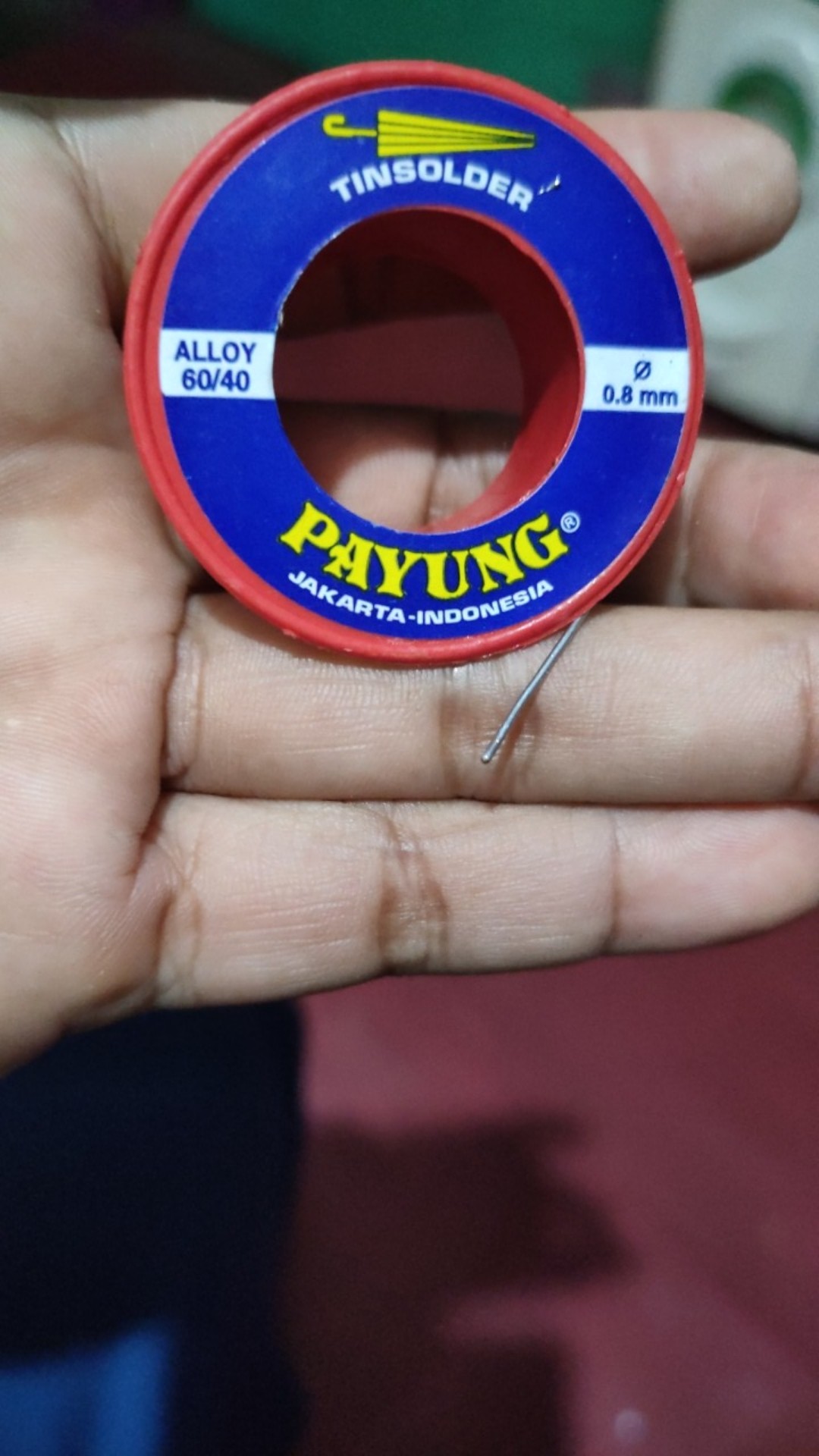 Timah Solder Payung 10m