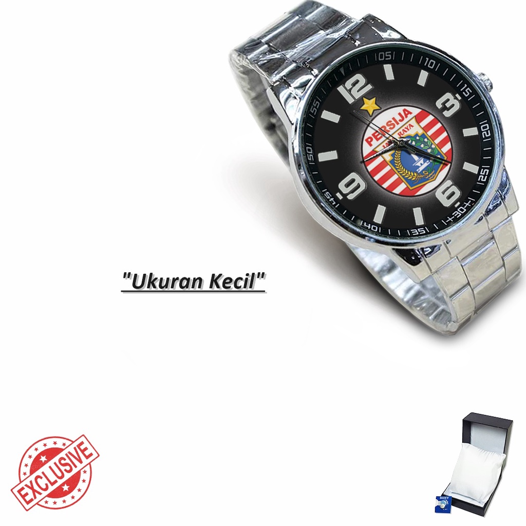 Jam Tangan Rantai Couple PERSIJA - 3 (Keren)