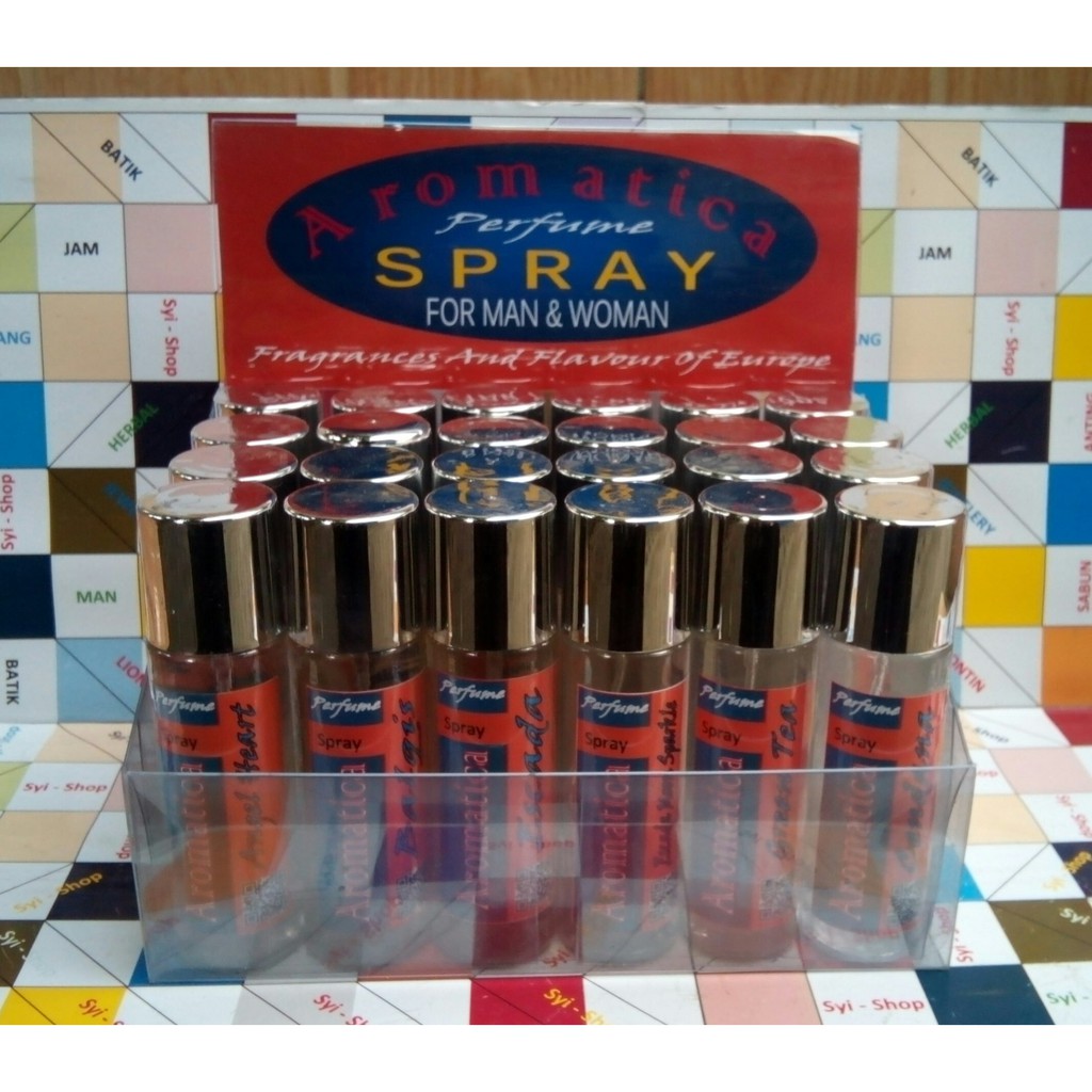 Grosir Paket Usaha Parfum Spray 30 ml Free Bok Mika Isi 24 Botol