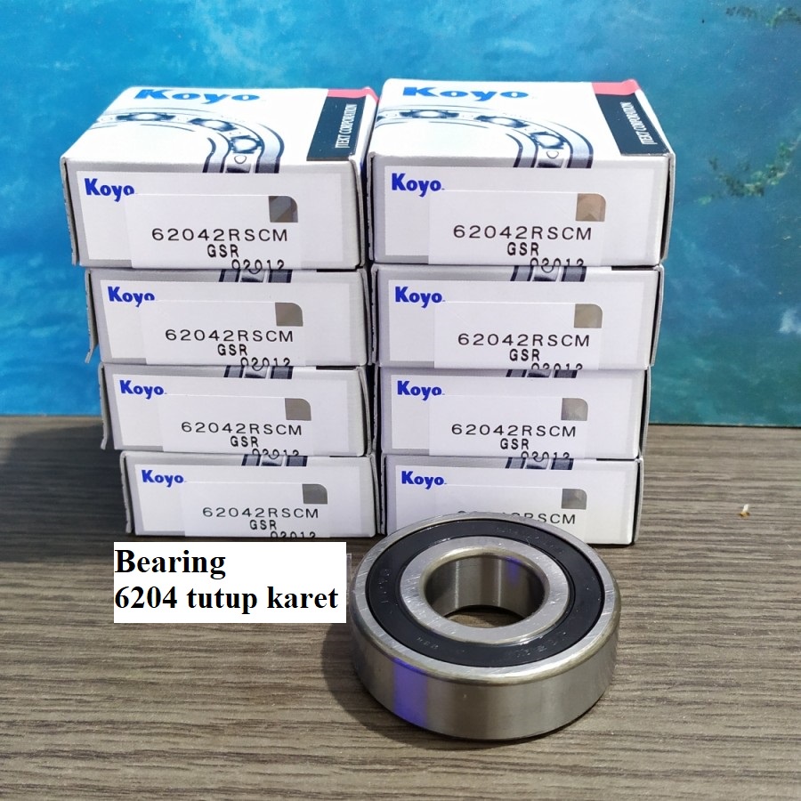 Bearing Roda Gila / Bearing Fly Wheel Mitsubishi Fuso / Canter 125PS (nomer 6204) Merk Koyo / NSK Je