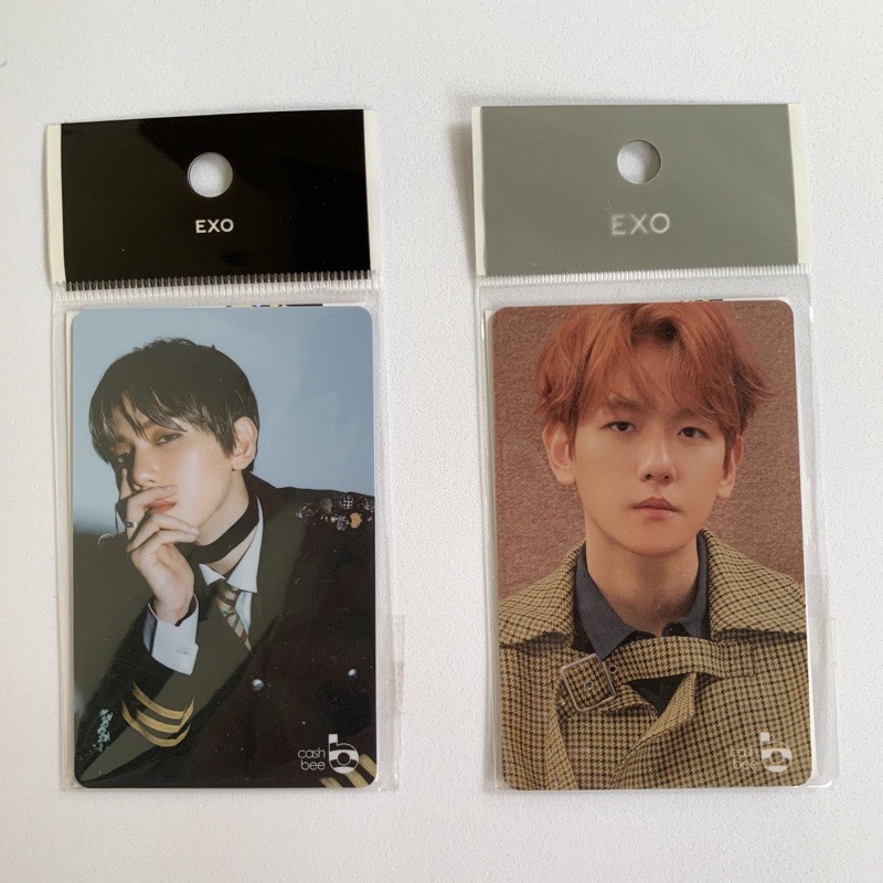 Transportation Card Cashbee EXO BAEKHYUN Ready stock