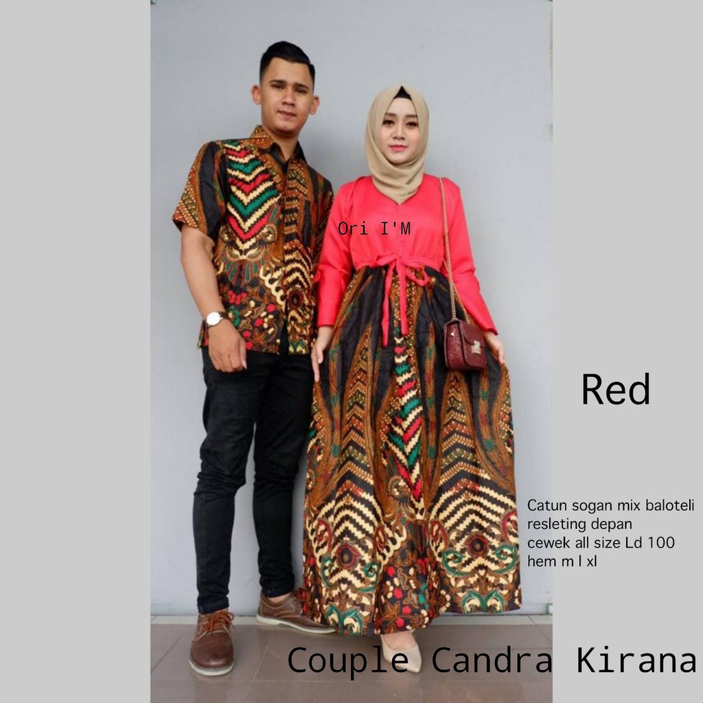 GROSIR BATIK COUPLE CANDRA KIRANA