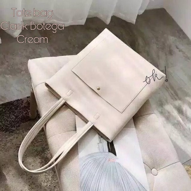 Tote Bag CLASIK BOTEGA / tas wanita dua tali / tas bisa selempang