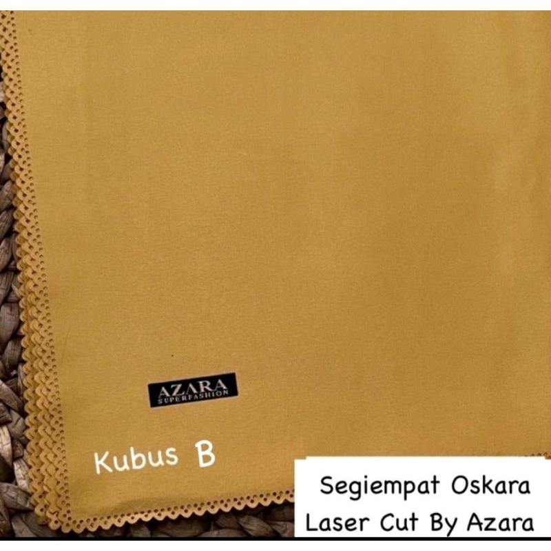 hijab segi empat oskara/ jilbab segi empat laser cut/hijab oskara premium