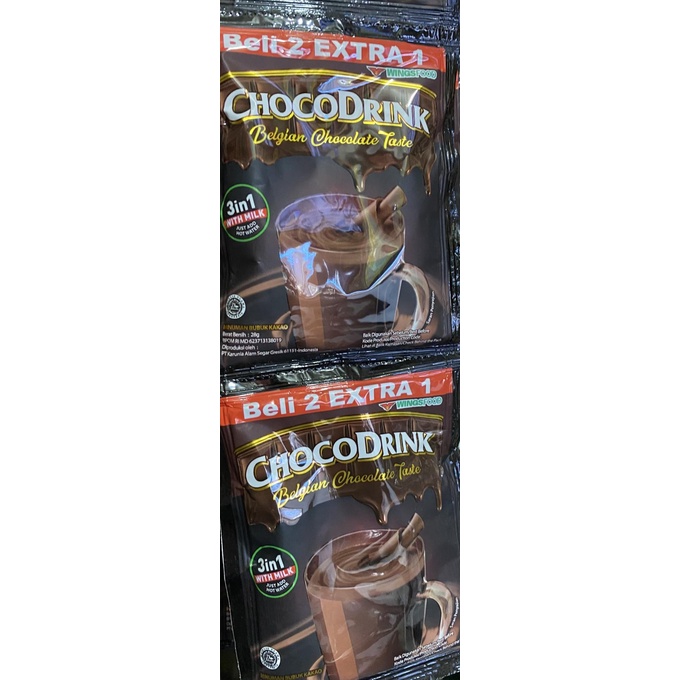 

Chocodrink Belgian chocolate (1 renceng)