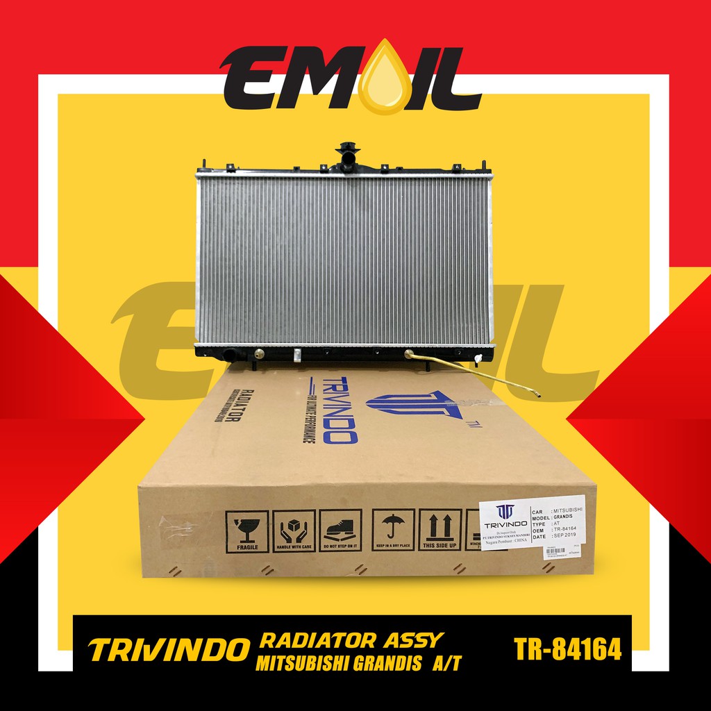 Radiator assy Mitsubishi Grandis AT AUTOMATIC TR-84164 merk Trivindo