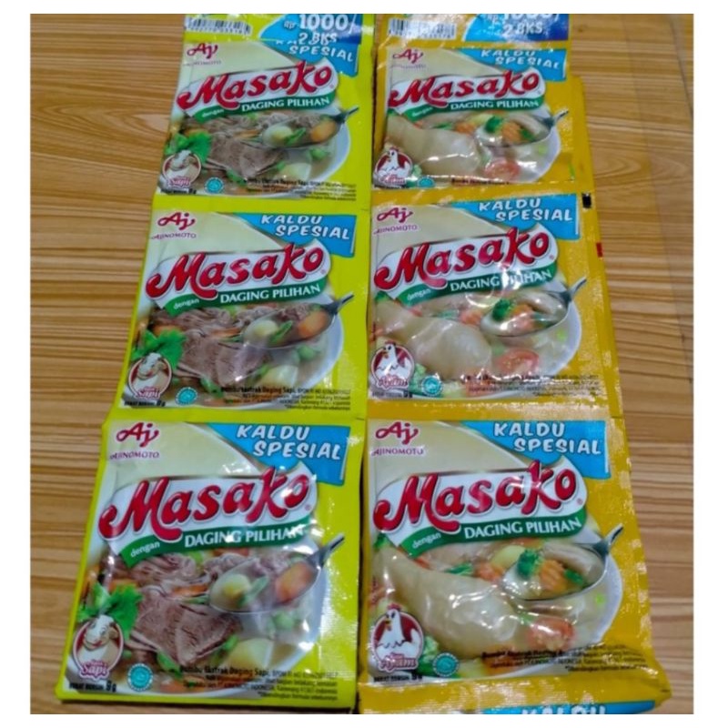 

MASAKO KALDU SPESIAL 9gram 6 sachet