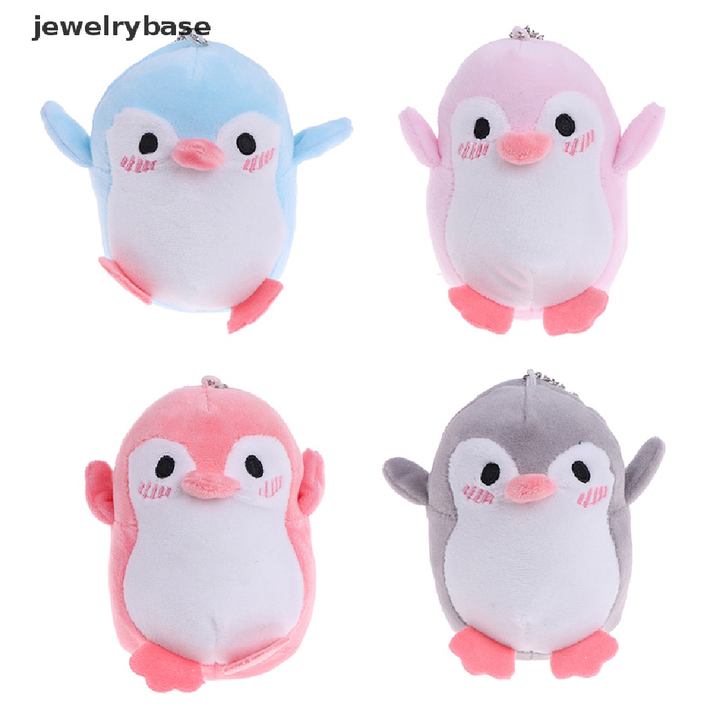 (jewelrybase) Gantungan Kunci Boneka Penguin 12CM Bahan Plush Untuk Anak