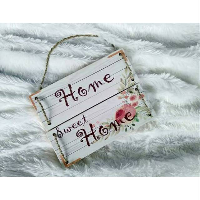 Gantungan pintu / qfah_vintage / home sweet home