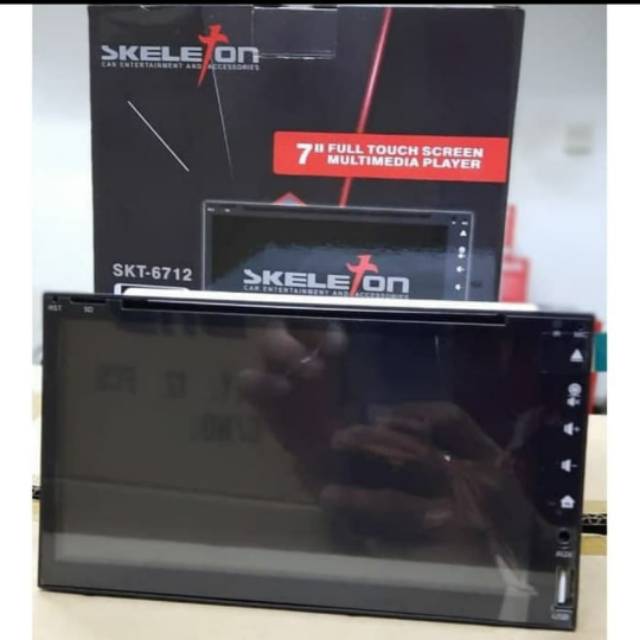 Head unit double Din skeleton SKT 6712 7inc mobil universal