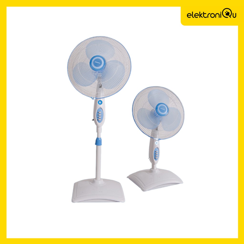 (KHUSUS INSTAN) KIPAS ANGIN MIYAKO KAS-1618KB . / Stand Fan 1618KB - Biru [16Inch] / KAS-1618KB