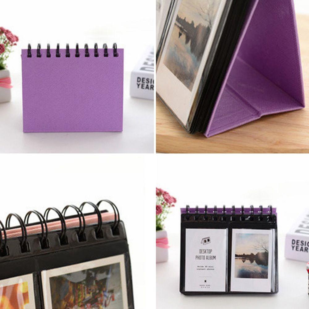 Solighter 68saku Stand-up Album Foto Indah DIY Multicolor Gambar Case