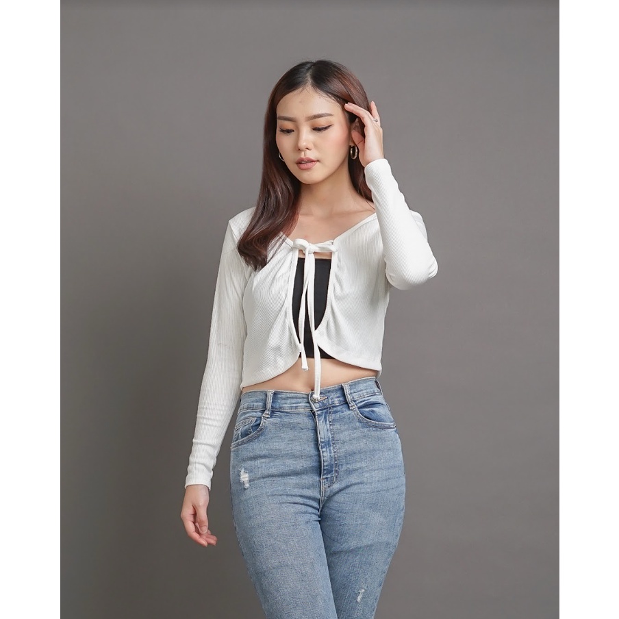 MODAVIE - CAROLINE Outer Cardigan Rajut Korean Style Kardigan Korea