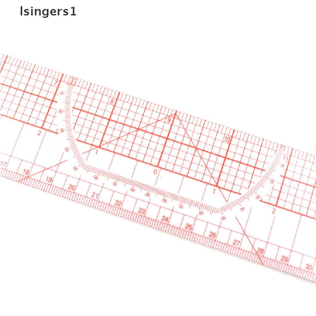 (lsingers1) Penggaris Grading Multifungsi Untuk Membuat Pakaian