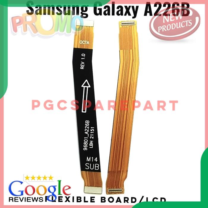 SPAREPART HP ORIGINAL FLEXIBLE KONEKTOR BOARD KE CHARGER SAMSUNG GALAXY A22 5G A226 TERLENGKAP