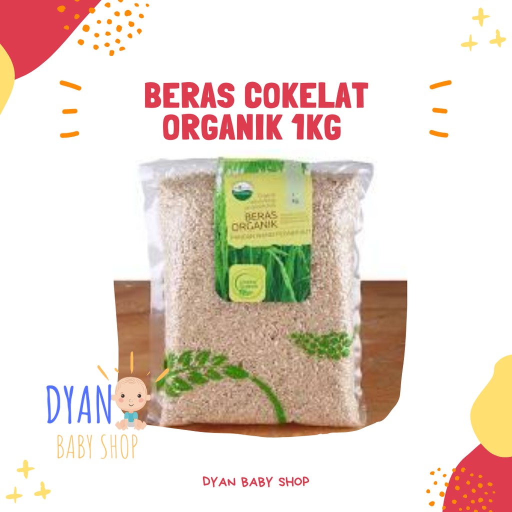 

Beras Cokelat Organik - Lingkar Organik 1KG