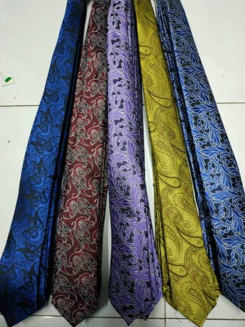 Dasi pria  motif batik uk 3 inch