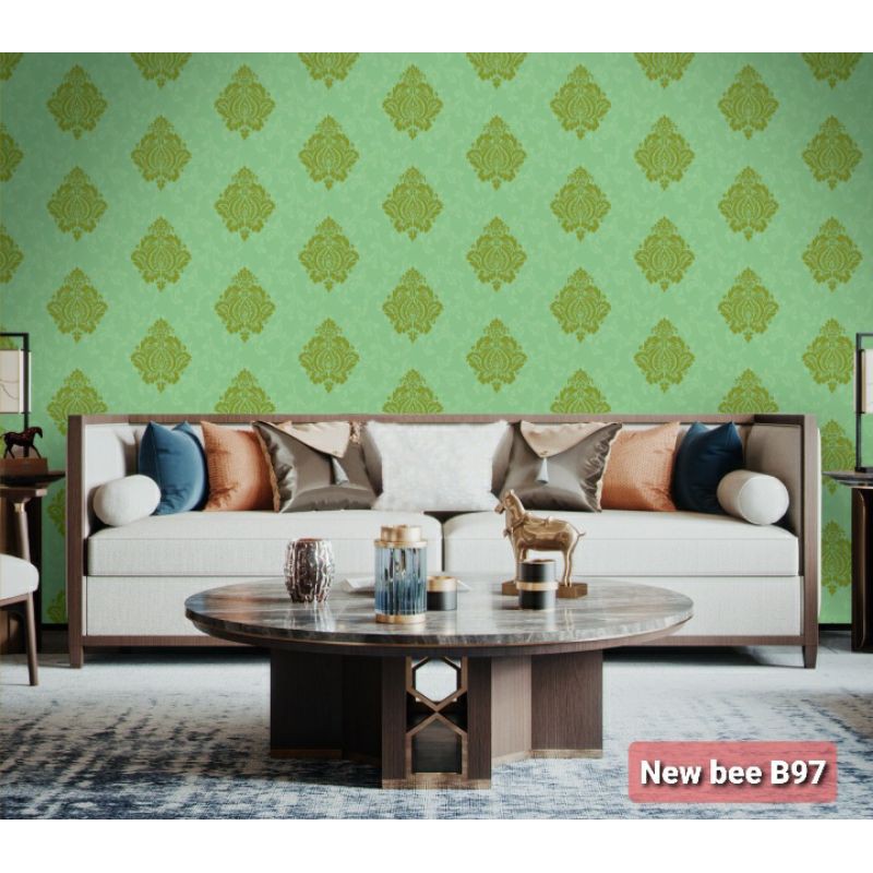 Wallpaper New Bee Klasik/ Wallpaper Dinding/ Wallpaper Vynil/ Wallpaper