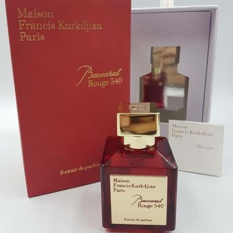 parfum baccarat rouge 540 red Original