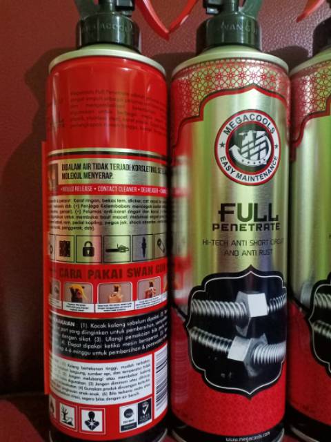 Full Penetrate Pembersih dan Anti Karat Megacools 500ml