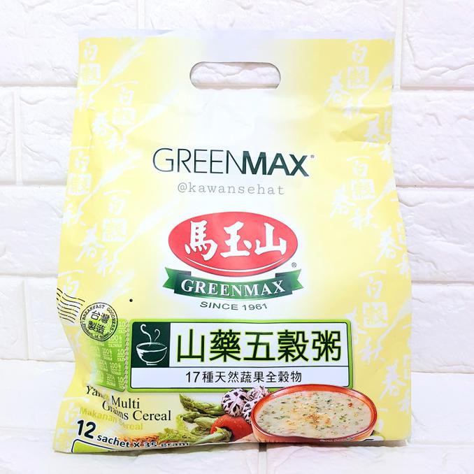 

Best Seller] Greenmax Yam & Multi Grains Cereal | Sereal Multigrain