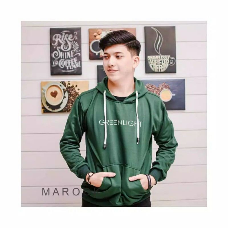 S - XXXXXL(6XL) Jaket Hoodie GREENLIGHT BIGSIZE OVERSIZE Sweater Pullover Pria Wanita Jumbo 5XL 4XL 3XL XXXL XL L Jacket Fleece unisex