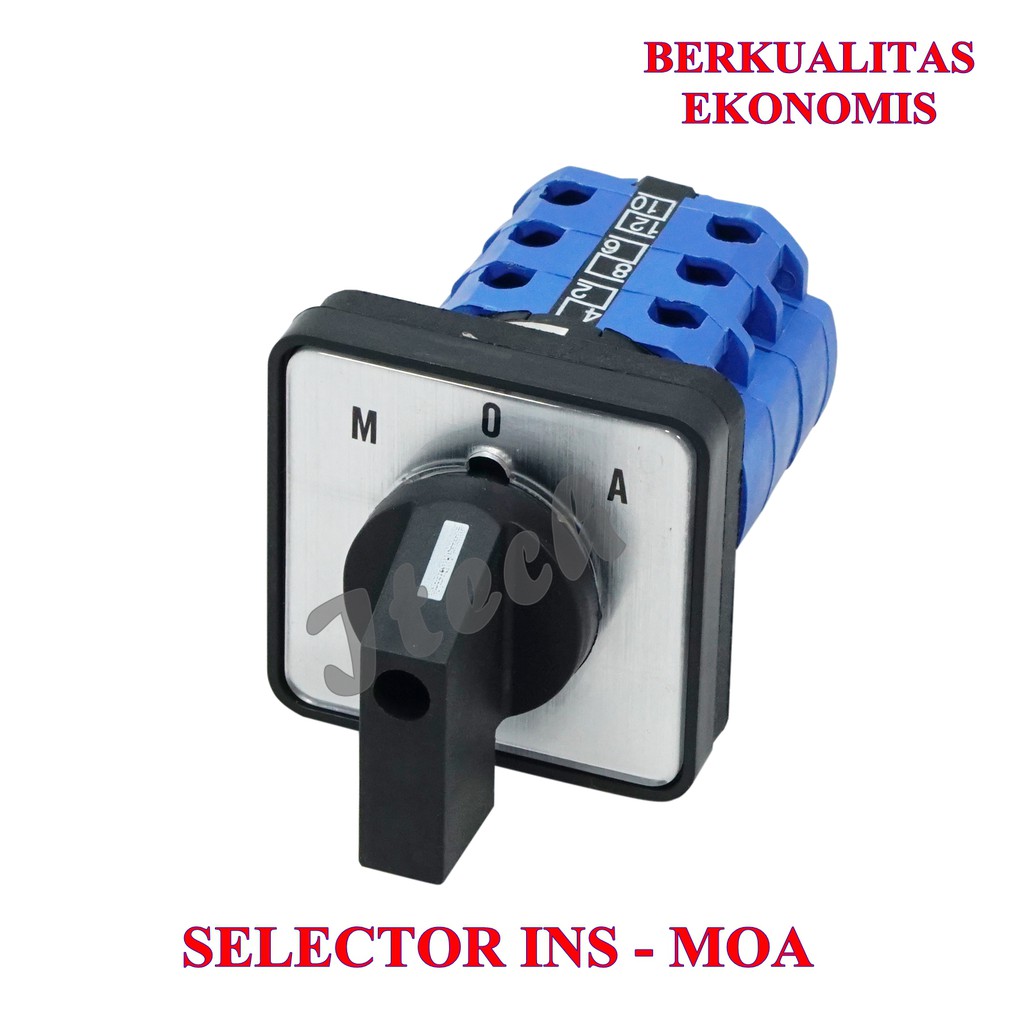 Selector Switch Ins Moa 3 Posisi Rotary Switch Moa Ins Shopee Indonesia