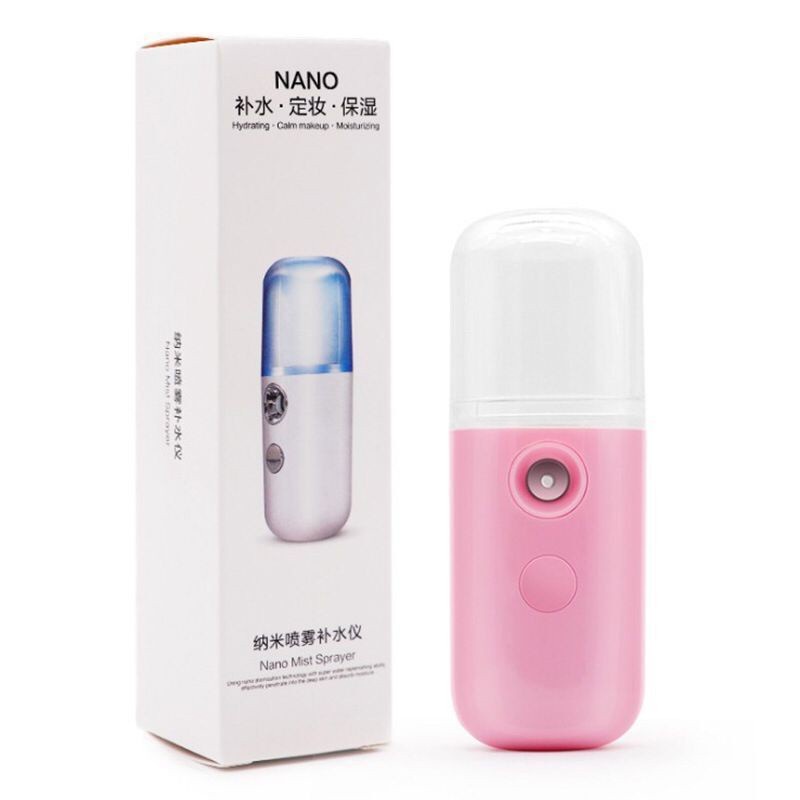 Nano Spray Wajah Charger Perawatan Wajah Nano Spray Mist Potable Usb