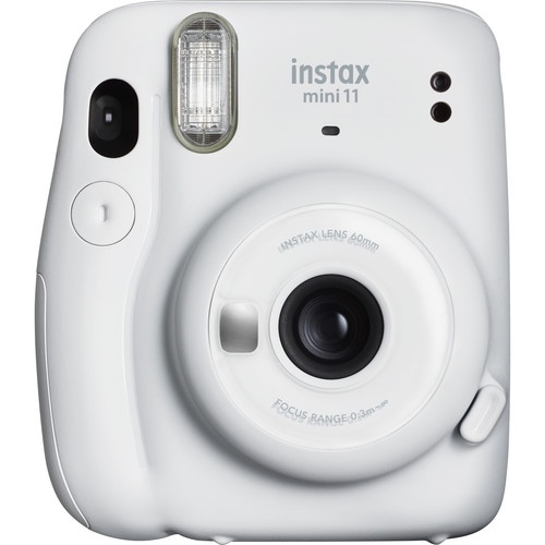 FUJIFILM INSTAX MINI 11 - FUJI INSTAX MINI 11 - INSTAX MINI 11 GARANSI RESMI-Ice White