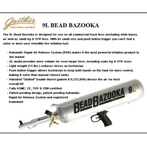 Bazooka Bead Gun Tembak Angin Velg Ban Renggang