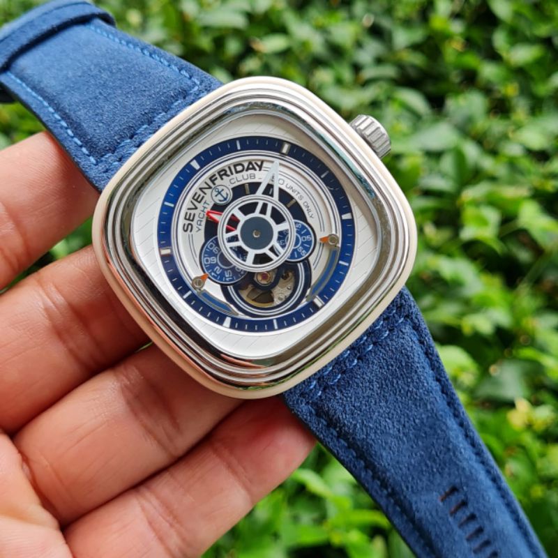 Jam tangan SEVENFRIDAY P3/06 automatic, mesin Miyota Japan, NFC aktif, include box original dan stra