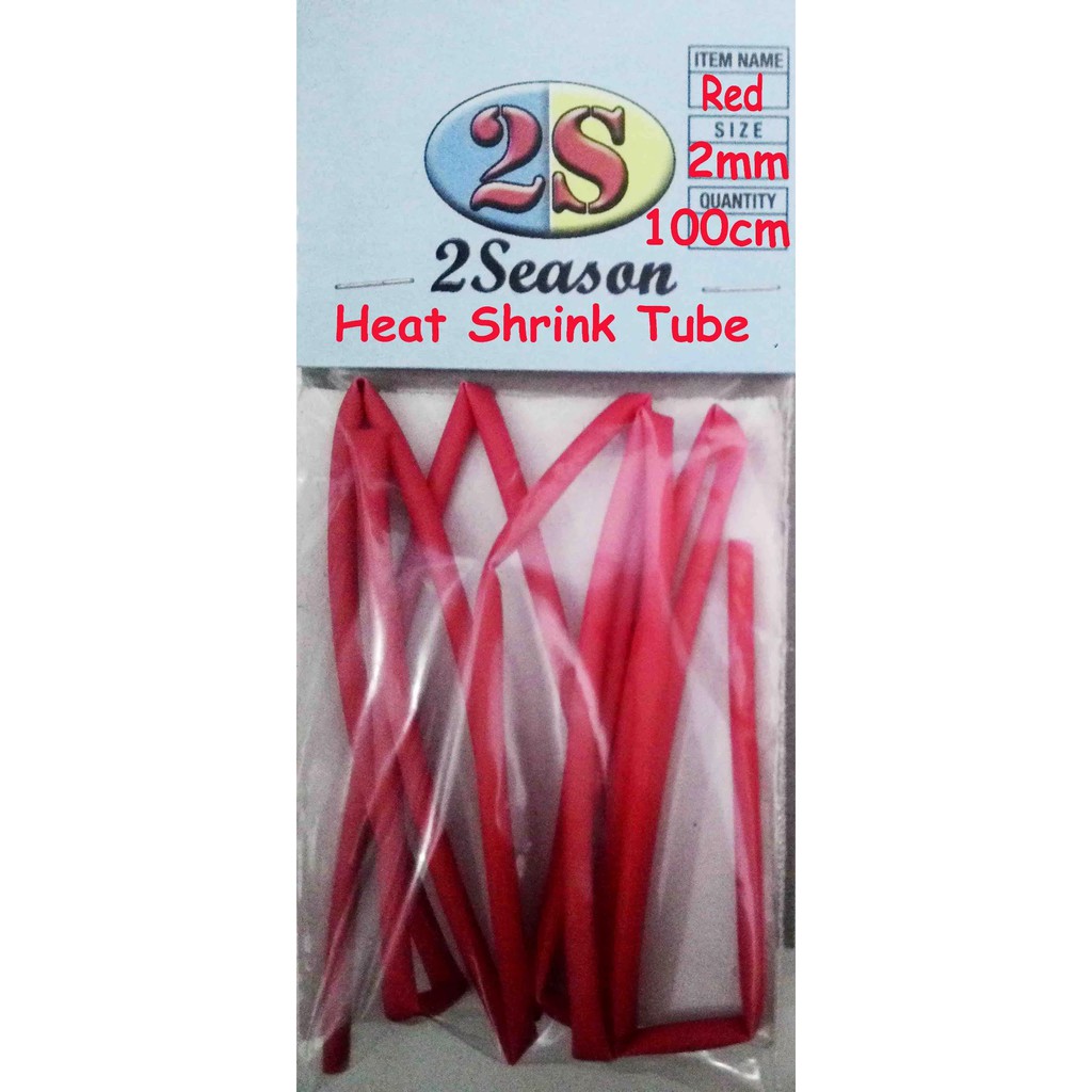 

Heat Shrink Tube 2 Season Colour Red