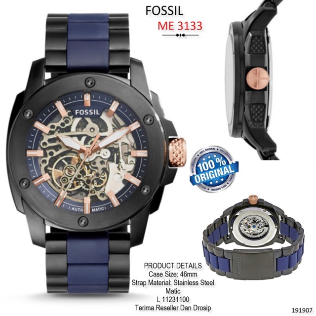 FOSSIL ME 3133 ORIGINAL Automatic