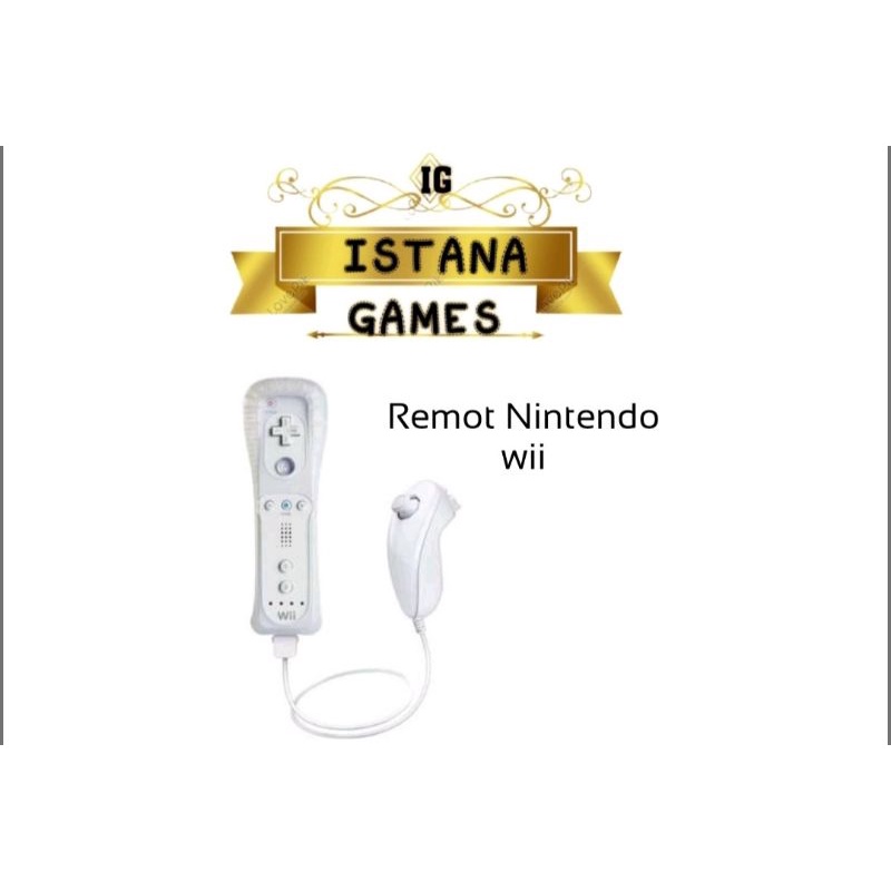 Remot + Nuncuk Nintendo Wii