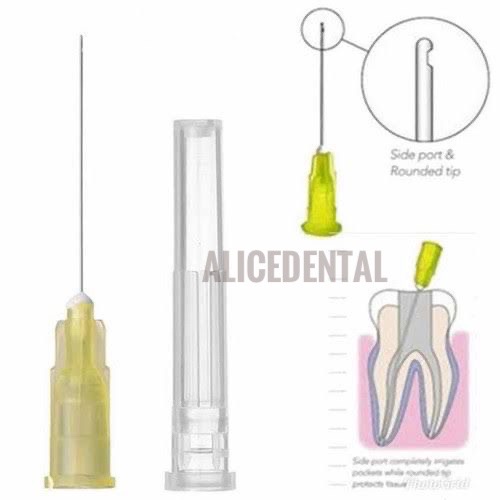Endo needle Jarum irigasi endo 30G lubang samping dental endodontik endodonti saluran akar tip endo irrigation