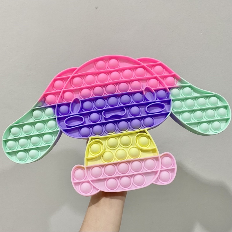 Pop It JUMBO Raksasa Mainan Anak Toys Dinosaurus Kupu Hello Kitty Unicorn-MELODY