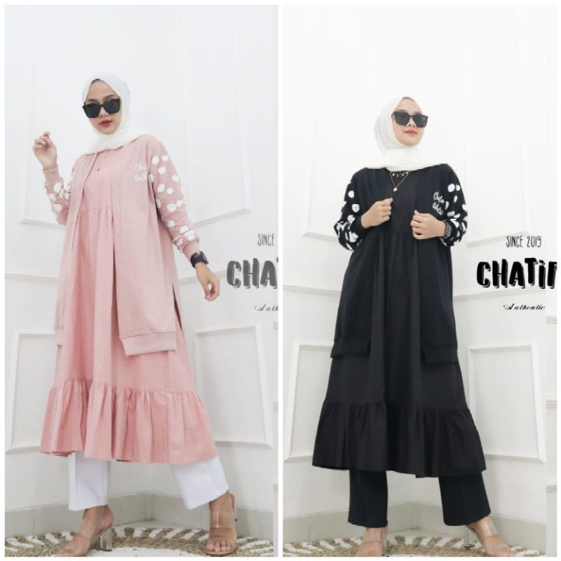Set Long Tunik CHATIFA Original
